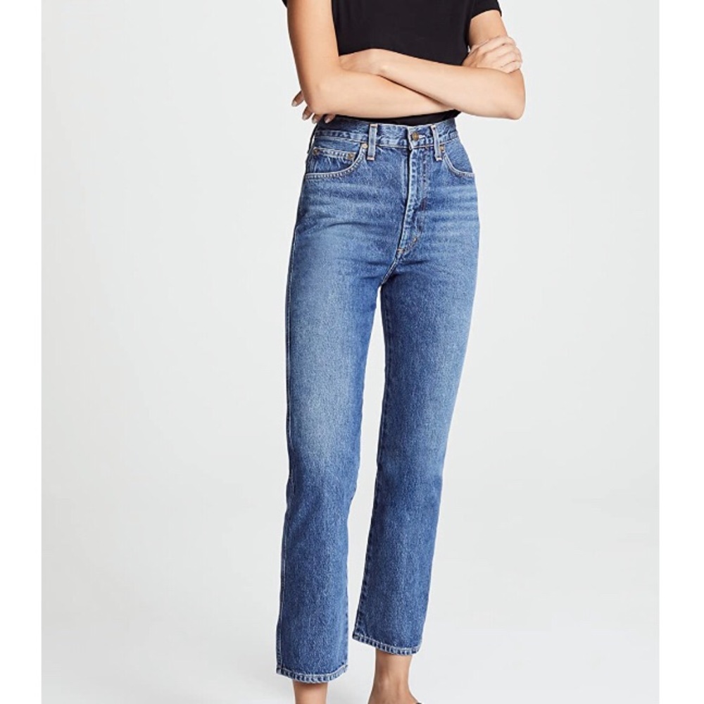 AGOLDE Pinch Waist High Rise Kick Jeans NWOT